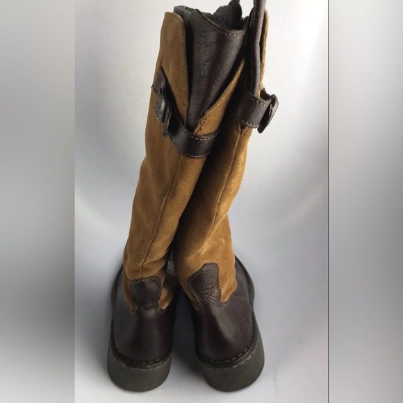 BORN- Handcrafted, tall leather & suede boots. Womens Sz 10 - Picture 8 of 8